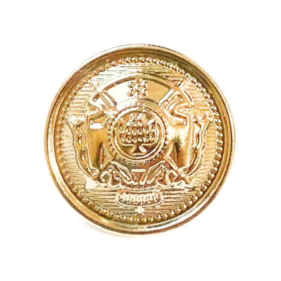 haoa ボタン 1個 単品 バラ 直径 23mm 20mm 18mm 15mm 裏足付き 金属