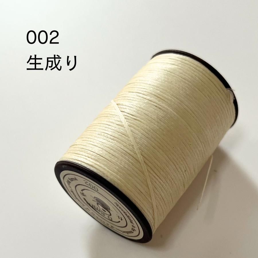 レザークラフト 手縫糸 100m 糸 haoa ロウビキ糸 蝋引き糸 ロウ引き糸