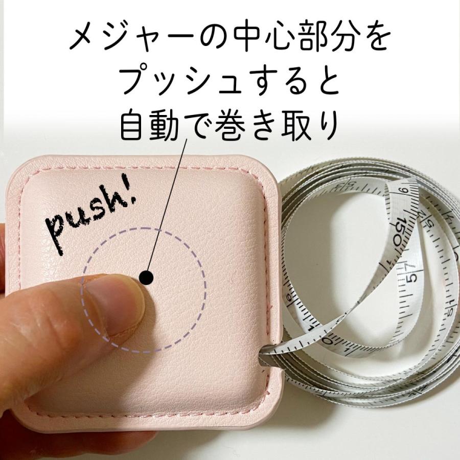 珍しい メジャー 巻尺 テープメジャー 2m オートメジャー 0cm 79inch 自動巻き取り 裁縫 Tape Measure Puレザー製 おしゃれ Aynaelda Com