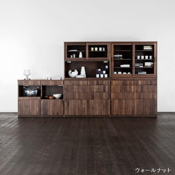 CLASSE グラード2 120カップボード オーク ウォールナット