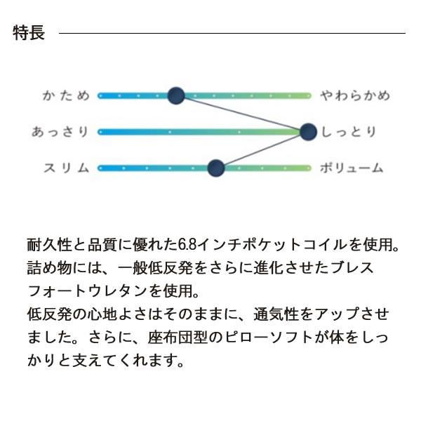 サータライトブリーズ6.8ピローソフト　PS（パーソナルシングル）3ゾーン交互配列　Serta｜communication1｜02