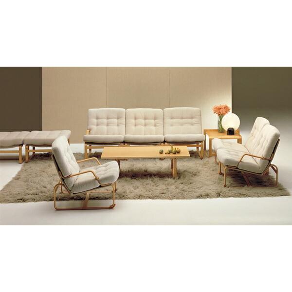 ブルーノマットソン天童木工マルガリータ オットマン北欧ジャパンディ