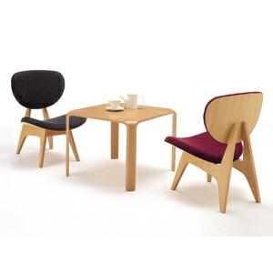 天童木工 T-3206NA-ST 中座イス 座椅子 坂倉準三建築事務所（長大作