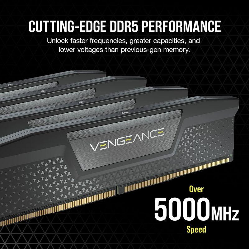 CORSAIR DDR5-5600MHz デスクトップPC用メモリ VENGEANCE DDR5シリーズ(PC5-44800) 32GB 1 5600MHz DDR5 デスクトップPC用メモリ VENGEANCE DDR5シリーズ PC5 32GB