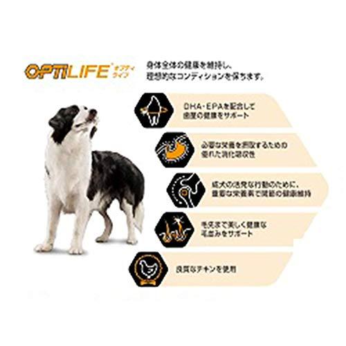 プロプラン オプティライフ 中型犬・大型犬 成犬用 ドライ 筋肉バランスのサポート チキン ほぐし粒入り 12kg_2