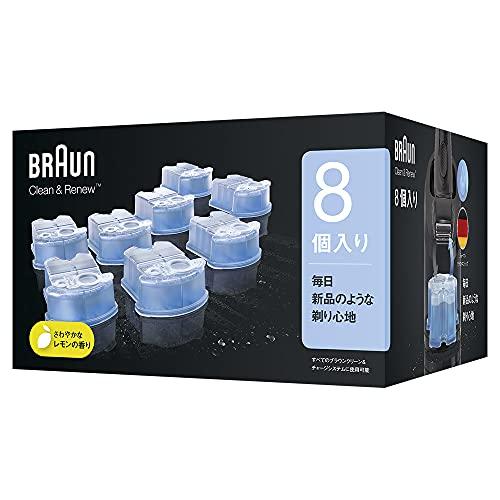 ブラウン アルコール洗浄液 8個入 メンズシェーバー用 CCR8 CR品 : Web