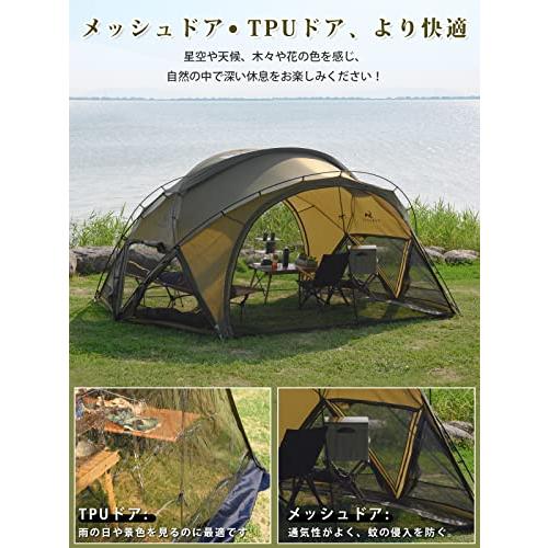 TOMOUNT シェルターテント 40D ナイロン 超軽量 ドームテント TOMOUNT シェルターテント 40D ナイロン 超軽量 ドームテント