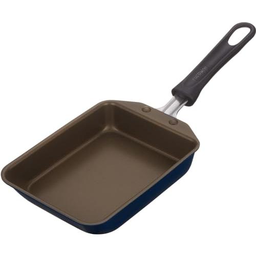 サーモス デュラブルシリーズ 玉子焼きフライパン 13cm ネイビー ガス火専用 KFI-013E NVY｜como-3606net14005｜03