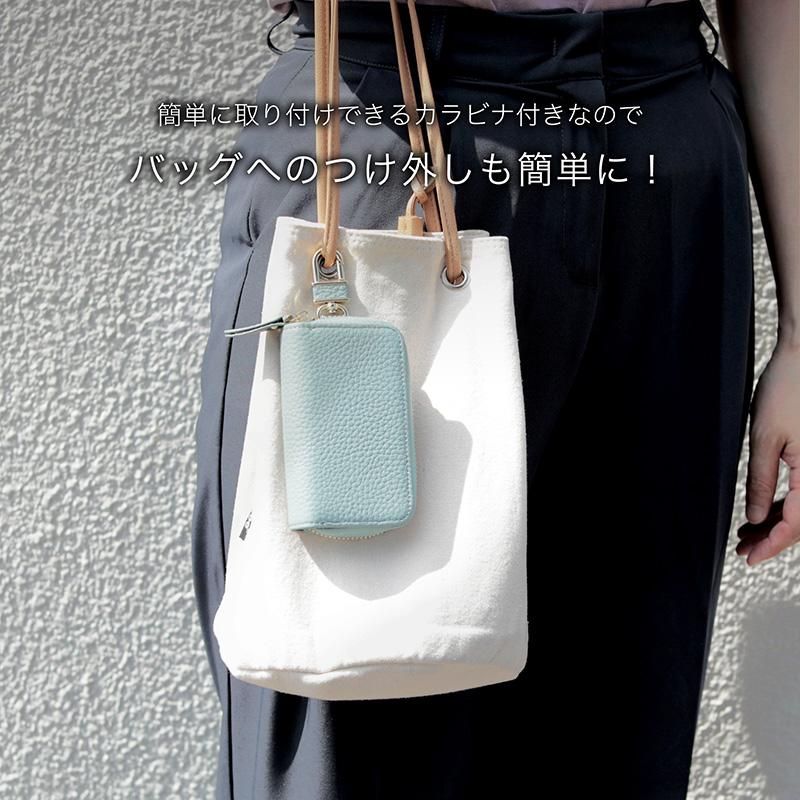 スマートキーケース レディース 5連キーケース 本革 かわいい