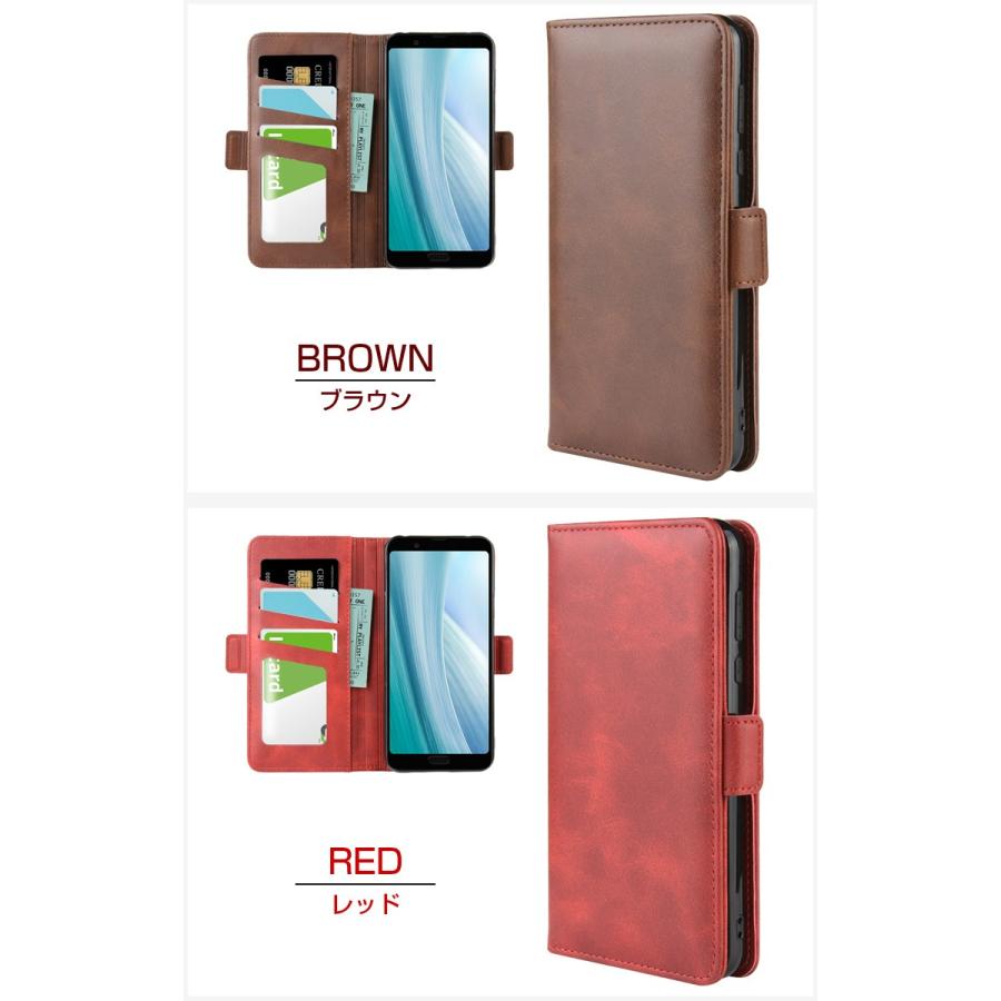 AQUOS sense4 sense5G ケース 手帳型 AQUOS sense3 スマホケース サイドF R5G sense3 sense4 plus SH-53A SH-02M SH-51A SHG01 SH-RM12 basic SH-M12 | AQUOS | 09
