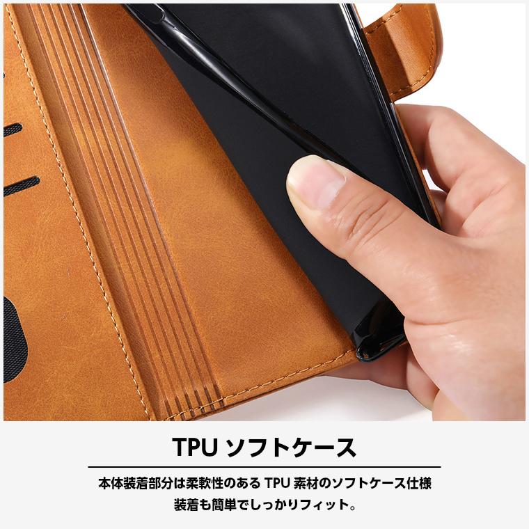 BASIO3 スマホケース 手帳型 BASIO4 ケース 手帳型 BASIO3 KYV43 BASIO4 KYV47 ケース 手帳型 カバー ベイシオ 京セラ au スマホカバー :basio-colorbook:COMONOMO 通販 ◇BASIO3 ◇カーフレザー調B キャメルブラウン 手帳型 ◇ P1