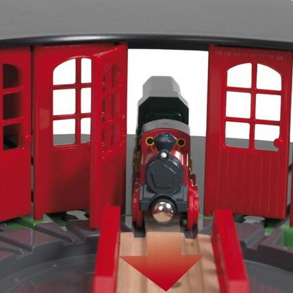 BRIO（ブリオ） ＼おまけつき／木製レールトイ 木製レール 大型車庫 3