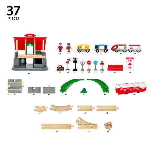 BRIO（ブリオ） ＼おまけ付き／木製レールトイ セントラルステーション