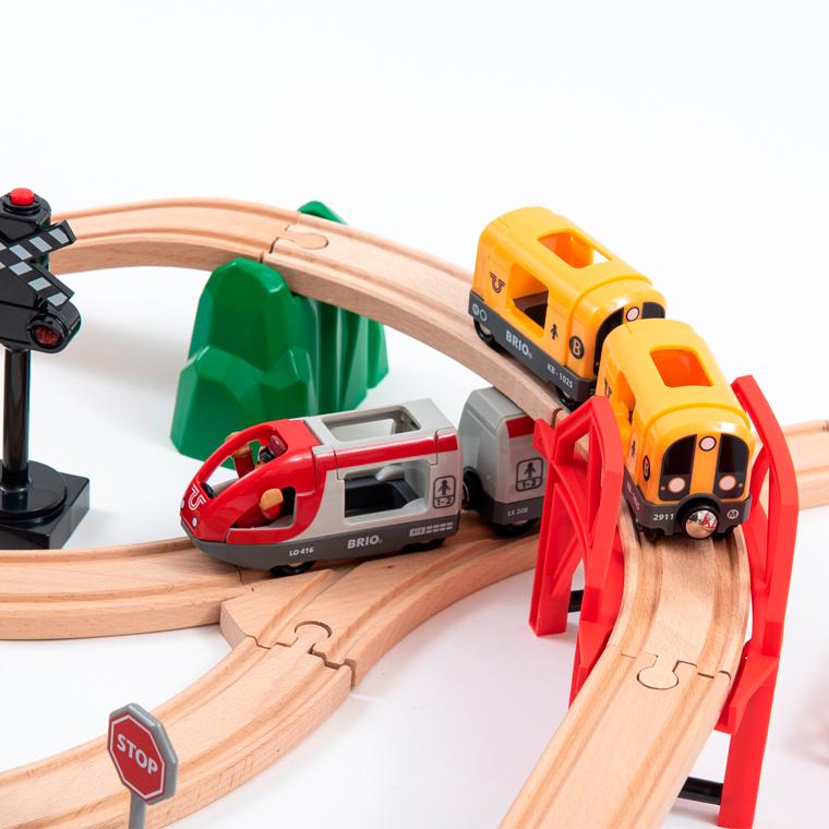 BRIO 木製 列車 レール 楽天市場】送料無料 BRIO ブリオ 木製 レール ファームレール