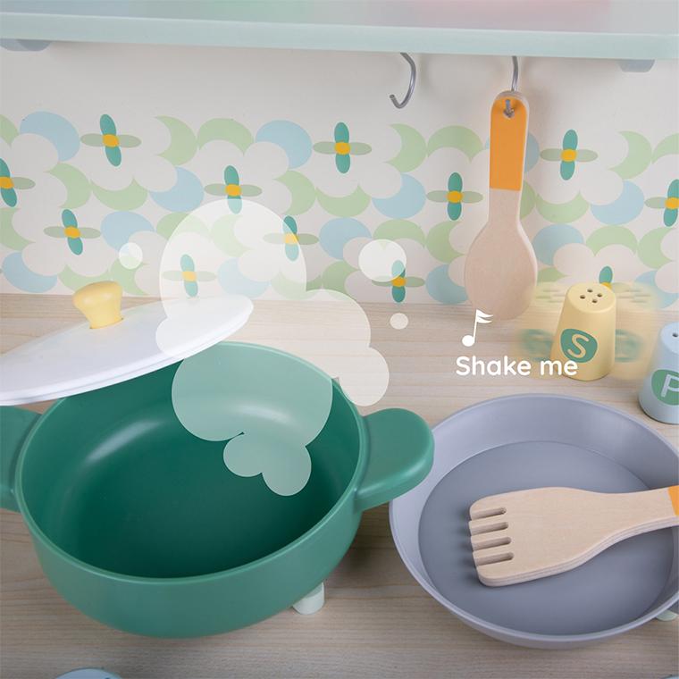 【数量限定｜食材おまけ入り】木のおもちゃ ままごと Classic WORLD クラシックワールド ナチュラルキッチン 3歳 ごっこ遊び 木製玩具 知育玩具 おうち時間 子供_3