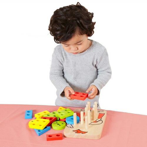 木のおもちゃ エトボイラ パズル カラフルクラウン 3歳 おもちゃ 知育玩具 入園 入学｜comoc-anbau｜02