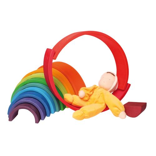 グリムス レインボーアーチ 大サイズ 木製 知育玩具 GRIMM’S GRIMM'S/グリムス社 アーチレインボー・大 | Toy-Toy ONLINESHOP