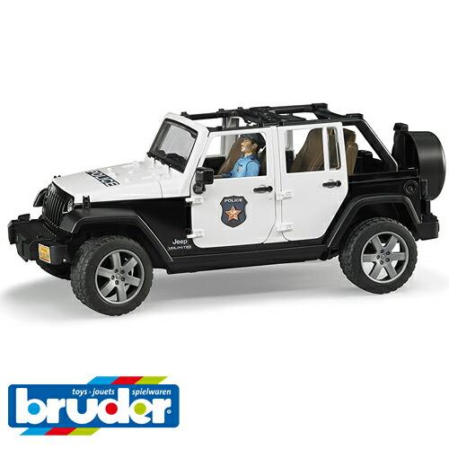 Bruder ブルーダー 車 Jeep/ジープ パトカー/フィギュア付き 16分の1 4