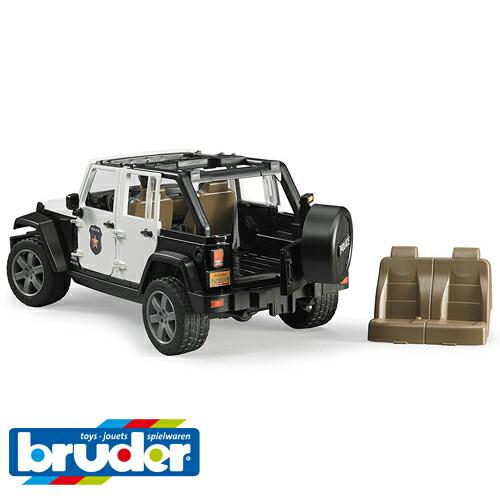 Bruder ブルーダー 車 Jeep/ジープ パトカー/フィギュア付き 16分の1 4