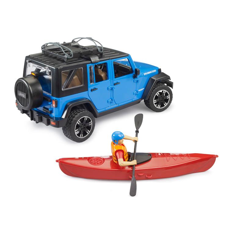 Bruder ブルーダー 正規輸入品 ドイツ Jeep Rubicon & カヤック