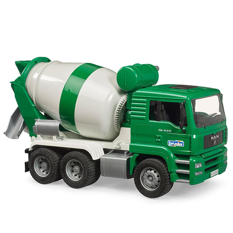 Bruder ブルーダー 正規輸入品 ドイツ MAN セメントミキサー GREEN
