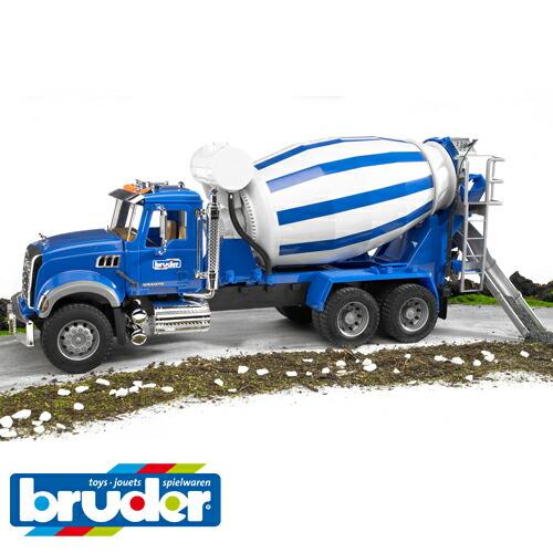 Bruder ブルーダー 車 mack セメントミキサー 4歳 02814 マック 入園