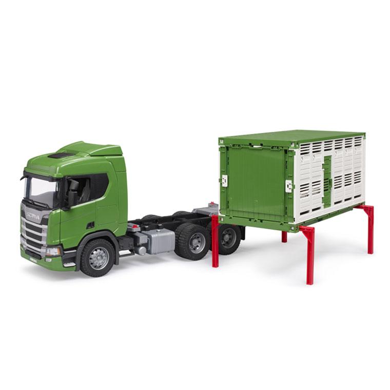 Bruder ブルーダー Scania スカニア ダンプ bruder Bruder ブルーダー 正規輸入品 ドイツ SCANIA 牛運搬トラック