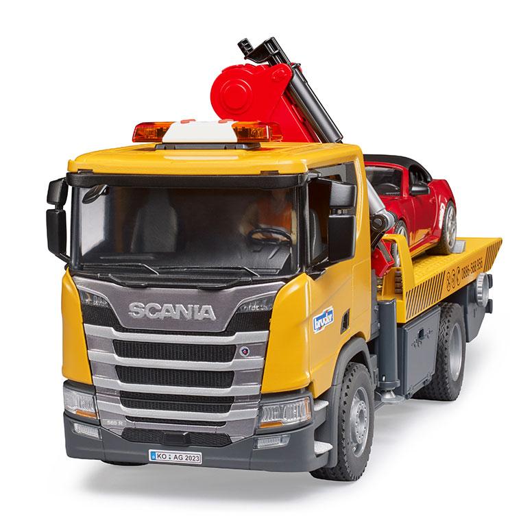 Bruder ブルーダー 正規輸入品 ドイツ SCANIA レッカークレーン&BRUDER