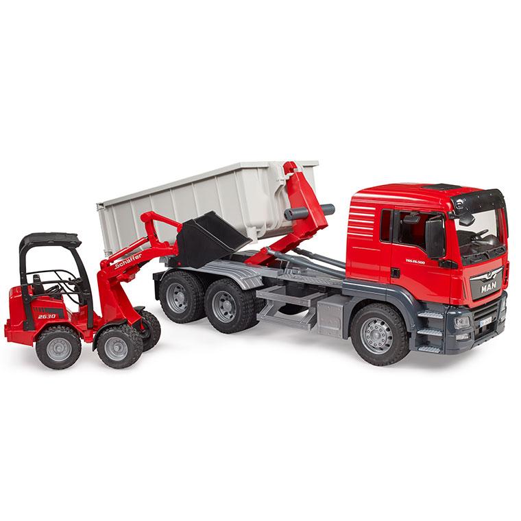 bruderブルーダー❢アタッチメント付き❢ Bruder ブルーダー 正規輸入品 ドイツ MAN コンテナBOXトラック