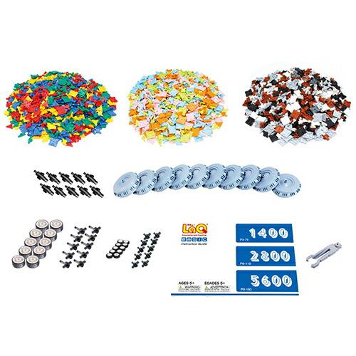 LaQ（ラキュー） Basic（ベーシック）2800 2800+60pcs ブロック 5歳
