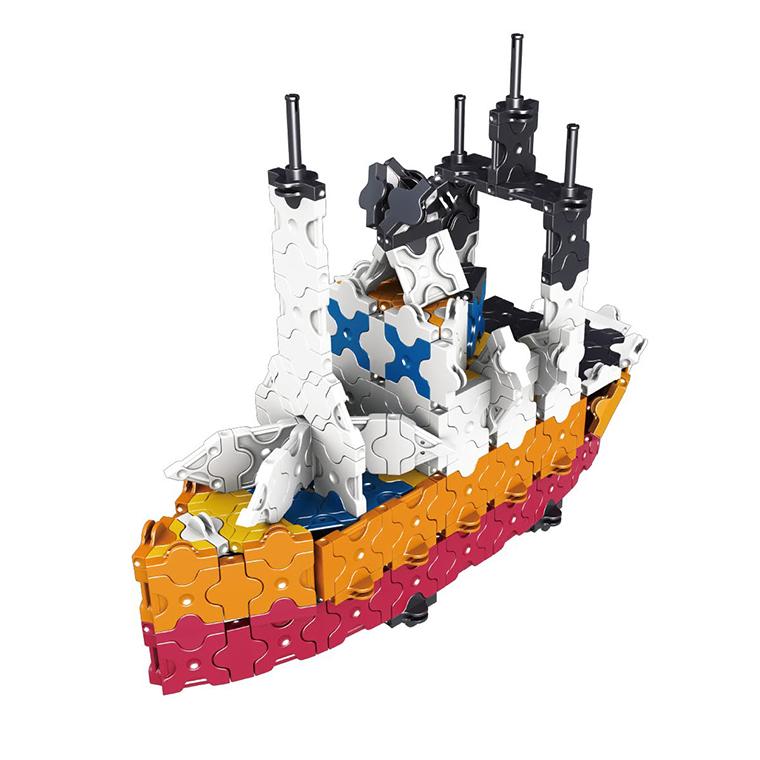 LaQ（ラキュー） ハマクロンコンストラクター シップス 5歳 知育