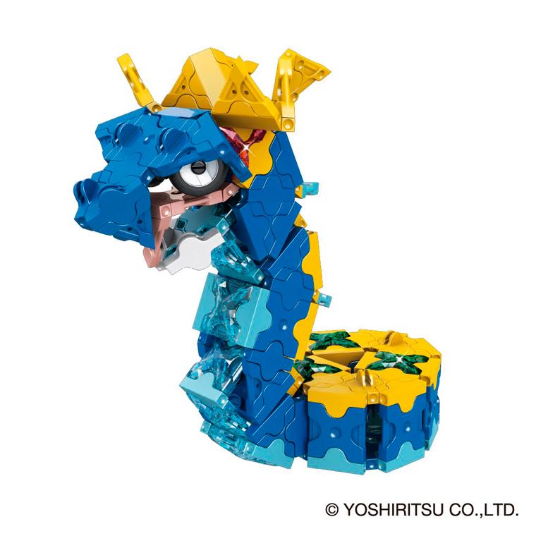 ドラゴン アート青と黄色 ドラゴン アート青と黄色