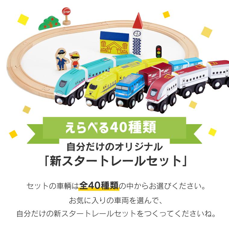 ポポンデッタ ＼40種類からセットの車両が選べる／木製レール moku
