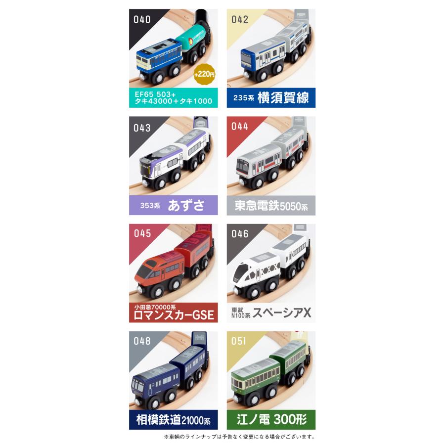 ポポンデッタ ＼40種類からセットの車両が選べる／木製レール moku