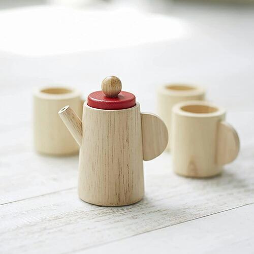 木のおもちゃ ままごとセット ニチガン ダイニングテーブルセット おままごと 3歳 おもちゃ 知育玩具 入園 入学 | NICHIGAN | 04