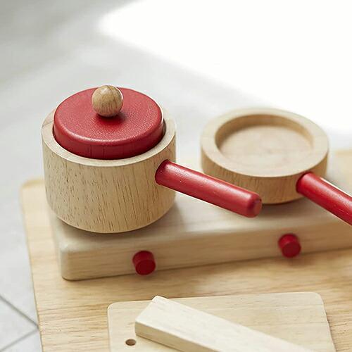 木のおもちゃ ままごとセット ニチガン ダイニングテーブルセット おままごと 3歳 おもちゃ 知育玩具 入園 入学 | NICHIGAN | 05