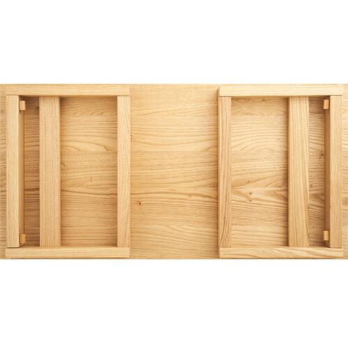 木製テーブルオークヴィレッジ・Oak Village 折りたたみ小机 ブラウン