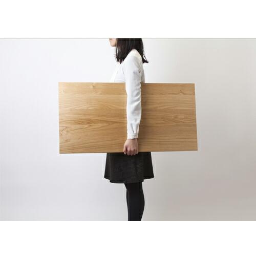 木製テーブルオークヴィレッジ・Oak Village 折りたたみ小机 ブラウン