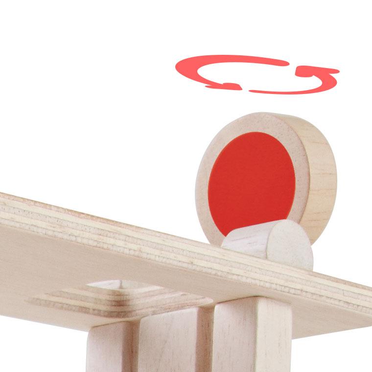 プラントイ（PLANTOYS） 木のおもちゃ ランプレーサー スロープトイ お 