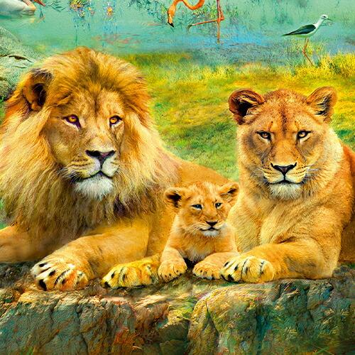 しばライオンページ Amazon.co.jp: ライオンのしごと: どうぶつさいばん : 竹田津 実, あべ