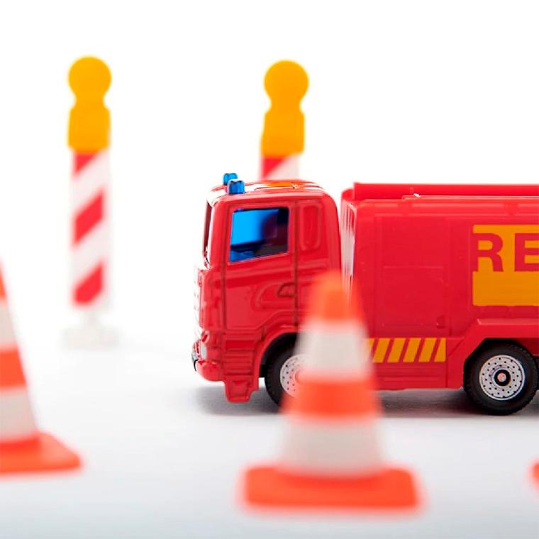 ボーネルンド（Bornelund） siku ジク ギフトセット 消防車両 ミニカー