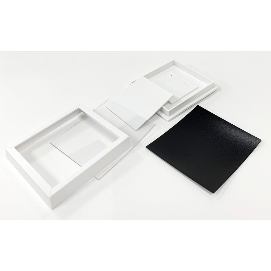 ミニ額縁 スタンド パーツ5点セット ホワイト マグネット |  | 04