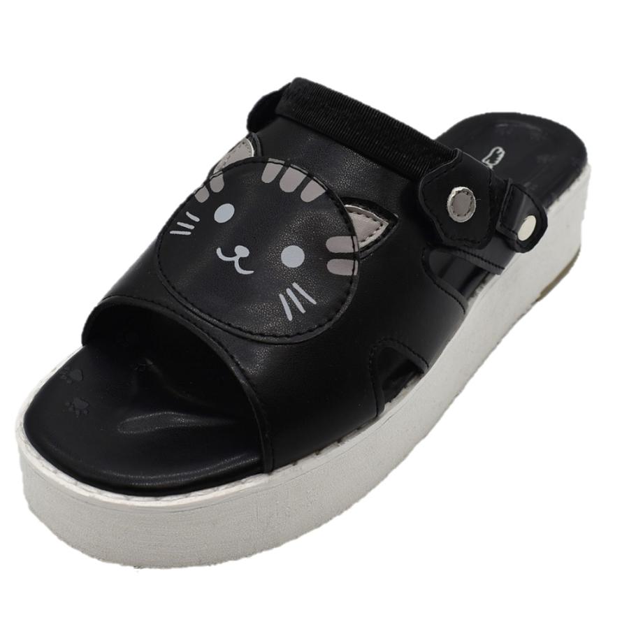 にゃんこさんだる2 ナースサンダル 猫 ねこ にゃんこ ネコ 肉球 2WAY