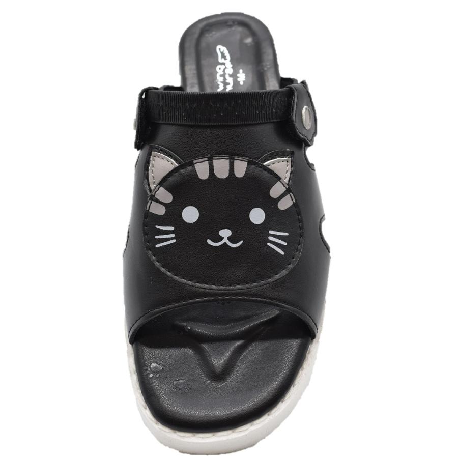 にゃんこさんだる2 ナースサンダル 猫 ねこ にゃんこ ネコ 肉球 2WAY