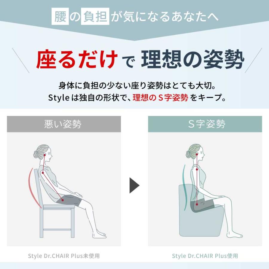 Style（スタイル） 姿勢サポートチェア MTG Style Dr.CHAIR Plus
