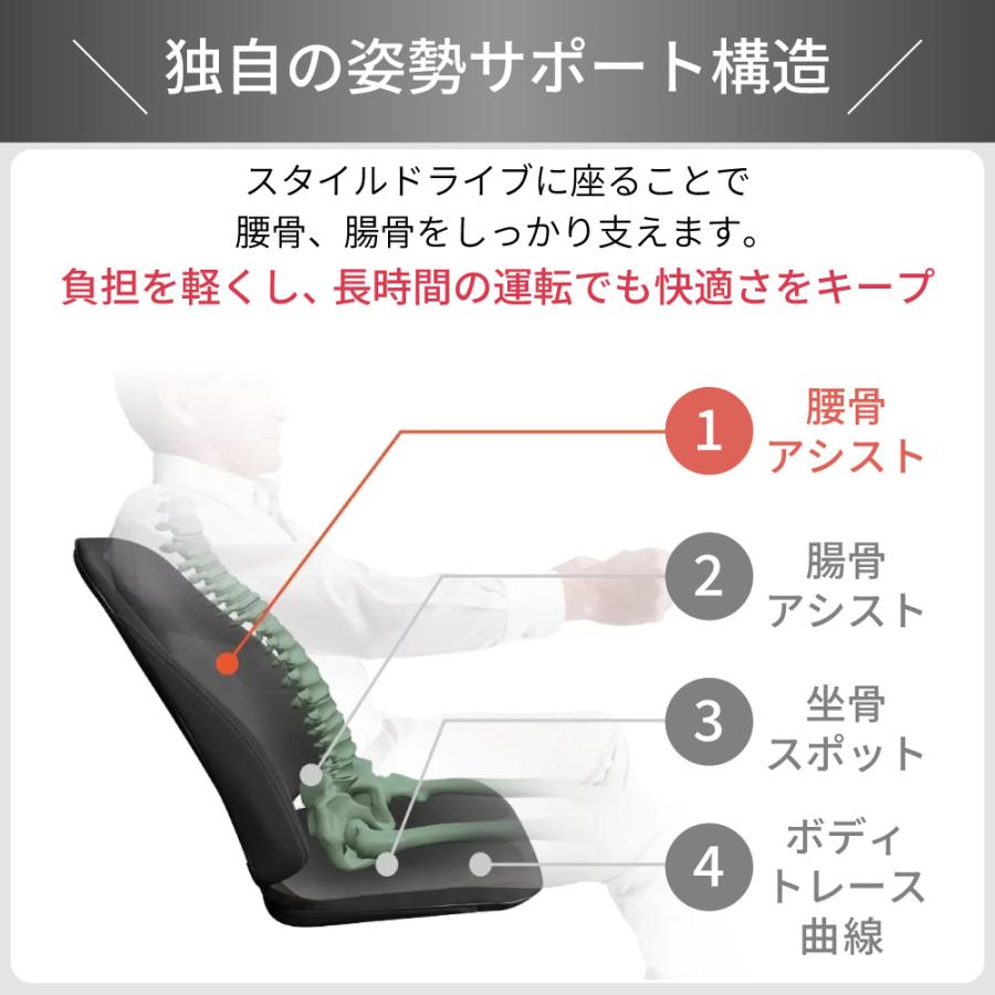 MTG Style 姿勢サポートシート 本体 Style（スタイル） 姿勢サポート MTG スタイルドライブ Style Drive 車