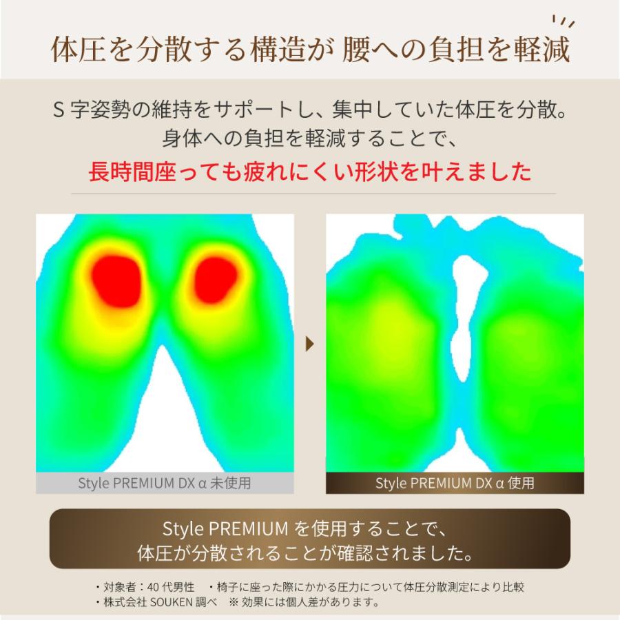 Style（スタイル） 姿勢ケアシート MTG Style PREMIUM DXα スタイル