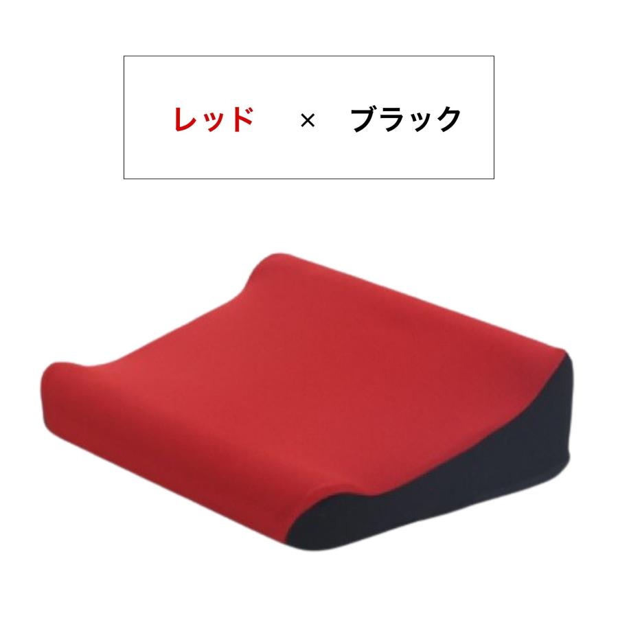 クッション 椅子 ろっかん式ストレッチクッション 高反発 立ち上がりやすい 座りやすい 姿勢 猫背 坐骨 神経痛 腰痛 骨盤 裏もも デスクワーク marubishi 日本製の画像