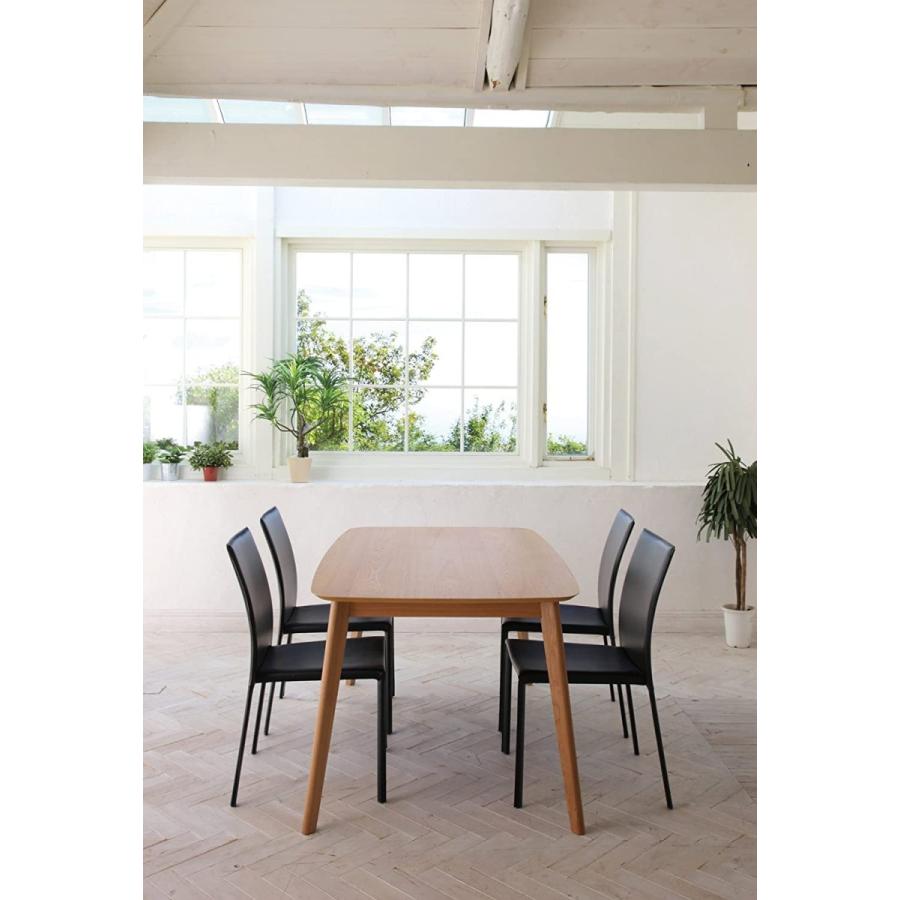 あずま工芸 ダイニングチェア ブライト 4脚セット スタッキング