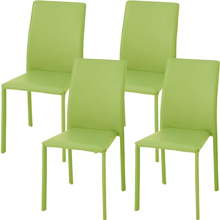 あずま工芸 ダイニングチェア ブライト 4脚セット スタッキング 収納